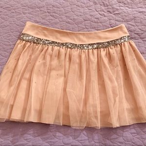 Princess Vera Wang pink tulle skirt
